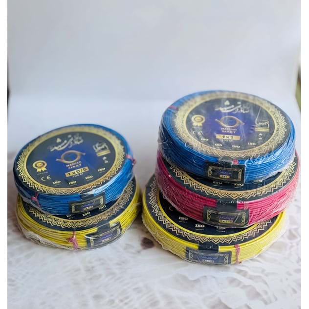 سیم افشان یک رشته 16*1 بسته 100متری برند صادراتی مشهد