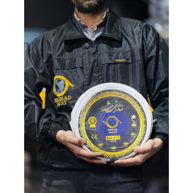 سیم نایلون افشان صدمتری 2 در 2.5 بسته 100 متری برند صادراتی مشهد