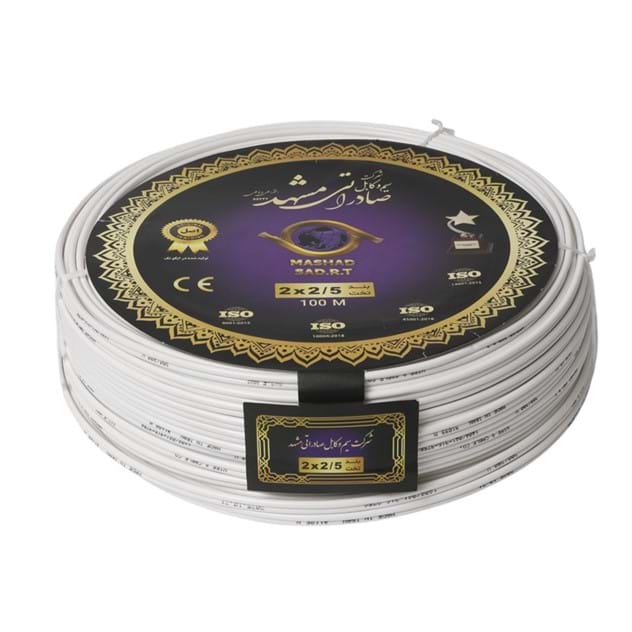 سیم نایلون افشان صدمتری 2 در 2.5 بسته 100 متری برند صادراتی مشهد